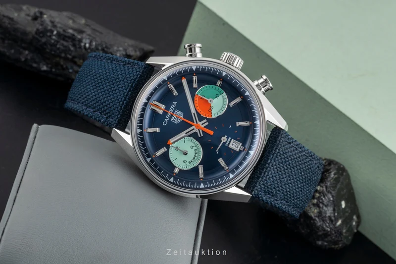 Tag Heuer Carrera chronograph steel automatic men's watch CBS2213.FN6002 LP: 7150EUR [2601741]