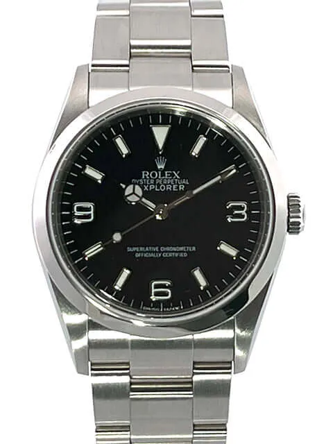 Rolex Explorer I Edelstahl 36 Ref. 114270 aus 2011 LC100