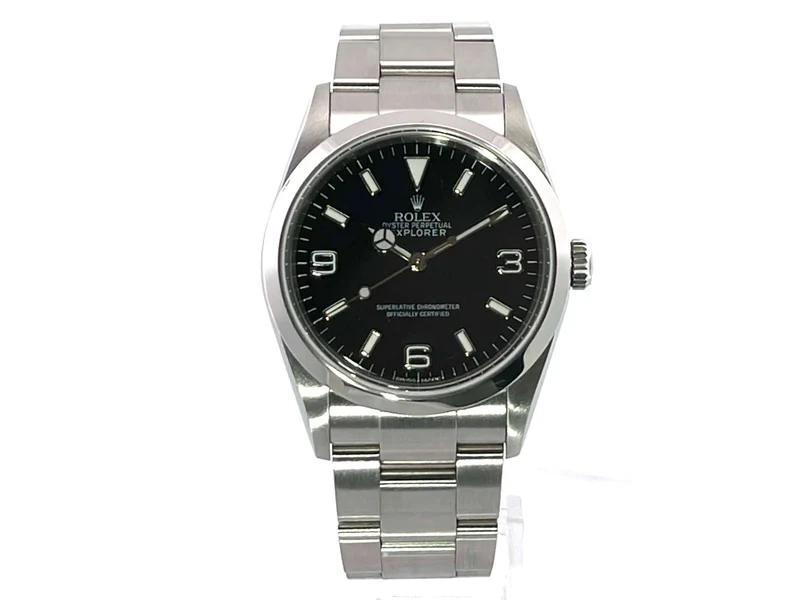 Rolex Explorer I Edelstahl 36 Ref. 114270 aus 2011 LC100