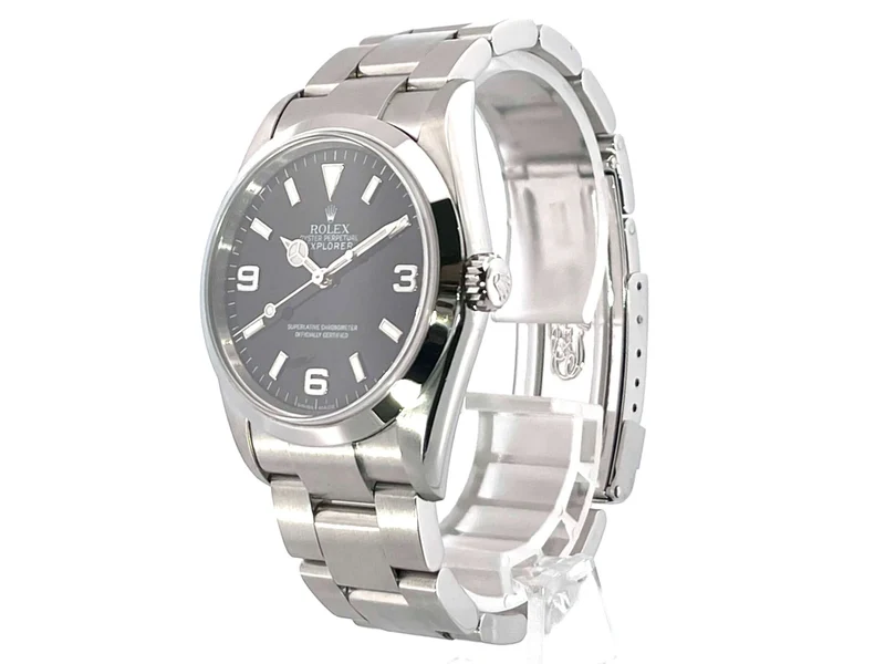 Rolex Explorer I Edelstahl 36 Ref. 114270 aus 2011 LC100