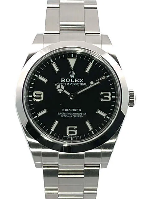 Rolex Explorer I Edelstahl 214270 aus 2013