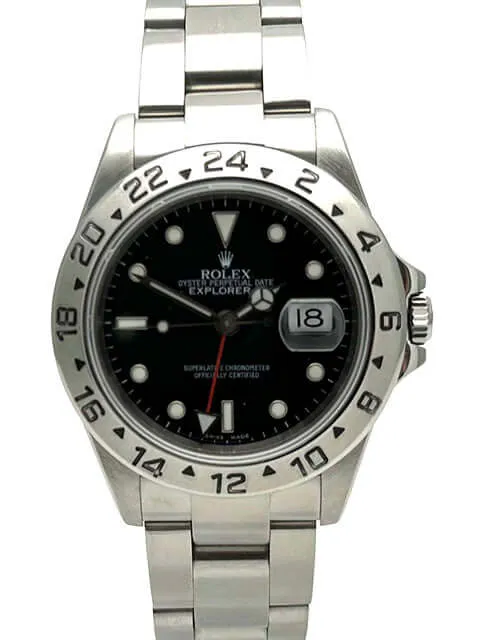 Rolex Explorer II Ref. 16570 Zifferblatt Schwarz