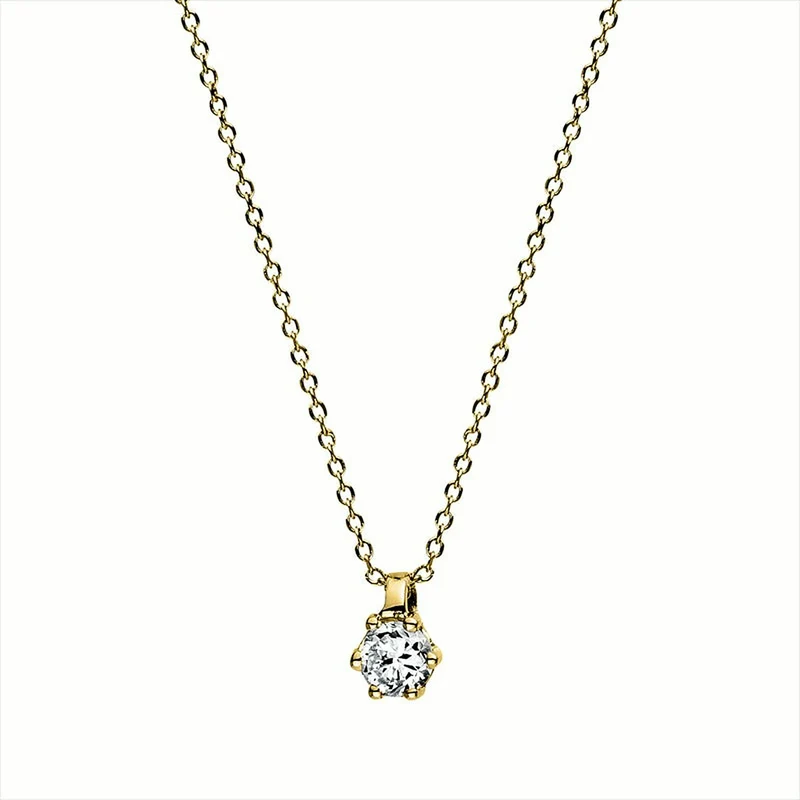 Looi & Co Necklace Yellow Gold (18k) 4D278G8-50