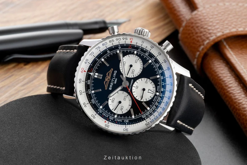 Breitling Navitimer 01 chronograph steel automatic men's watch AB0138211B1P1 LP: 9500EUR [2601694]