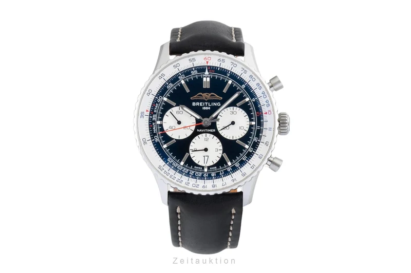 Breitling Navitimer 01 chronograph steel automatic men's watch AB0138211B1P1 LP: 9500EUR [2601694]