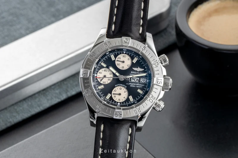 Breitling Superocean Chronograph chronograph steel automatic men's watch A13340 [2601520]