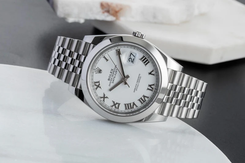 Rolex Datejust steel automatic men's watch 126300 [2601660]
