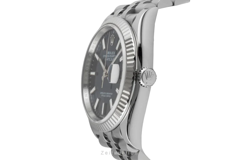 Rolex Datejust steel / white gold automatic men's watch 126234 [2601841]