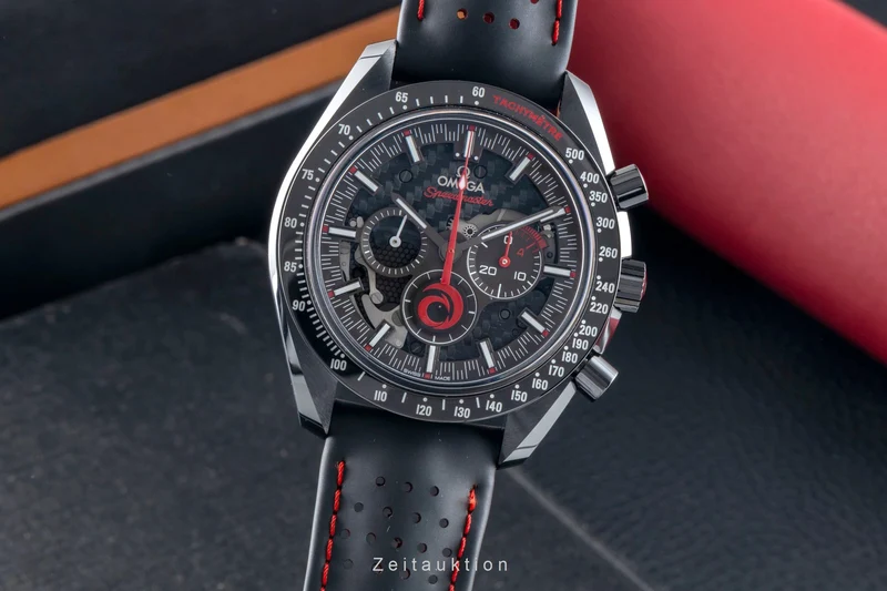 Omega Speedmaster Moonwatch chronograph ceramic manual winding men's watch 311.92.44.30.01.002 [2601645]