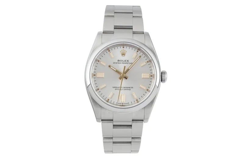Rolex Oyster Perpetual steel automatic men's watch 126000 [2601839]