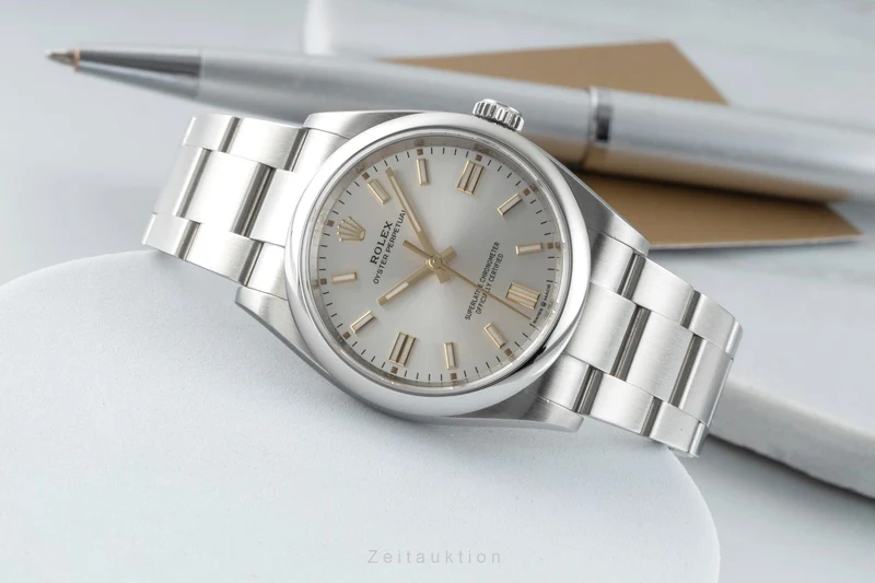 Rolex Oyster Perpetual steel automatic men's watch 126000 [2601839]