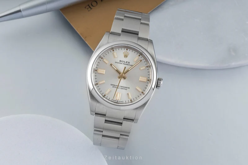 Rolex Oyster Perpetual steel automatic men's watch 126000 [2601839]