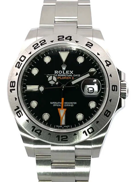 Rolex Explorer II 216570 Schwarz ungetragen 2021