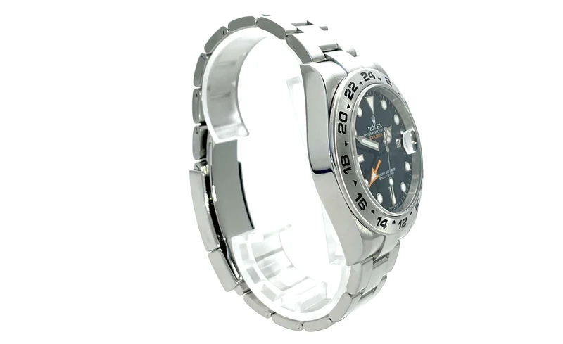 Rolex Explorer II 42 Edelstahl 216570 Schwarz aus 2015 LC100