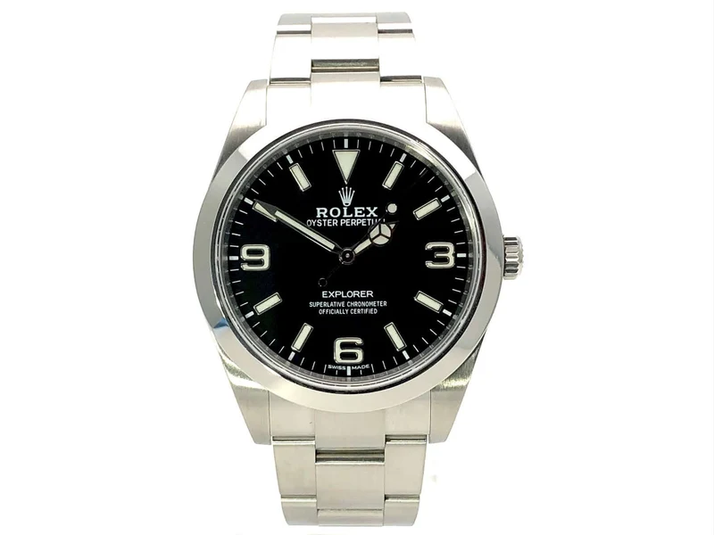 Rolex Explorer I Edelstahl 214270 ungetragen aus 2019