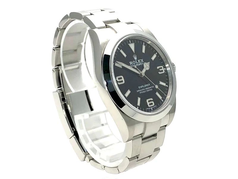 Rolex Explorer I Edelstahl 214270 ungetragen aus 2019