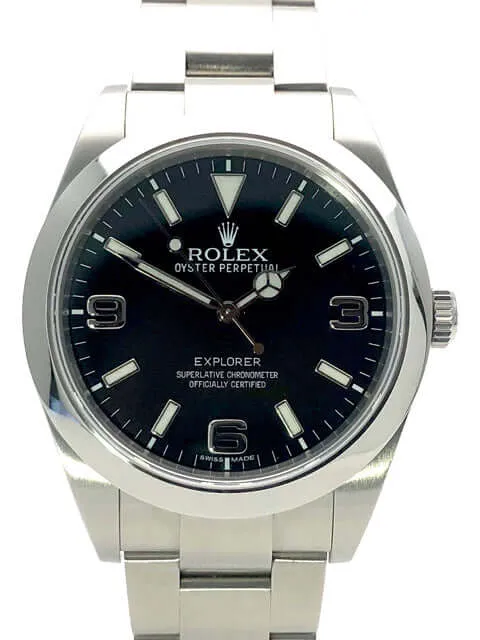 Rolex Explorer I Edelstahl 214270 aus 2018