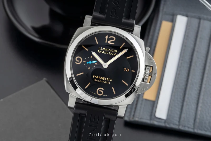 Panerai Luminor Marina steel automatic men's watch PAM01312 LP: 8900EUR [2601429]