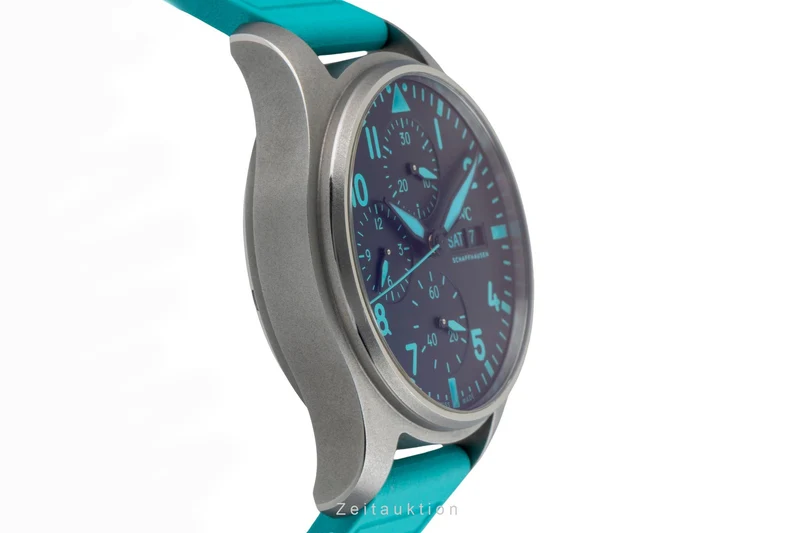 IWC Fliegerchronograph chronograph titanium automatic men's watch IW388108 LP: 9000EUR [2601668]