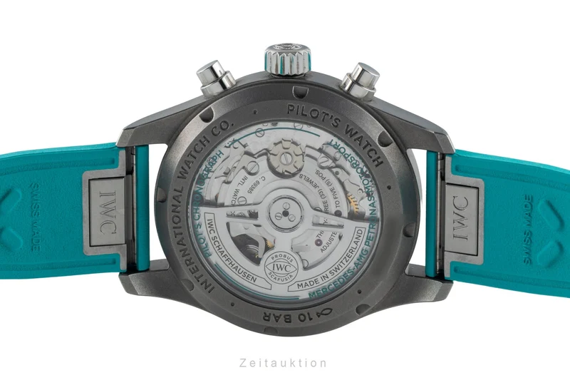 IWC Fliegerchronograph chronograph titanium automatic men's watch IW388108 LP: 9000EUR [2601668]