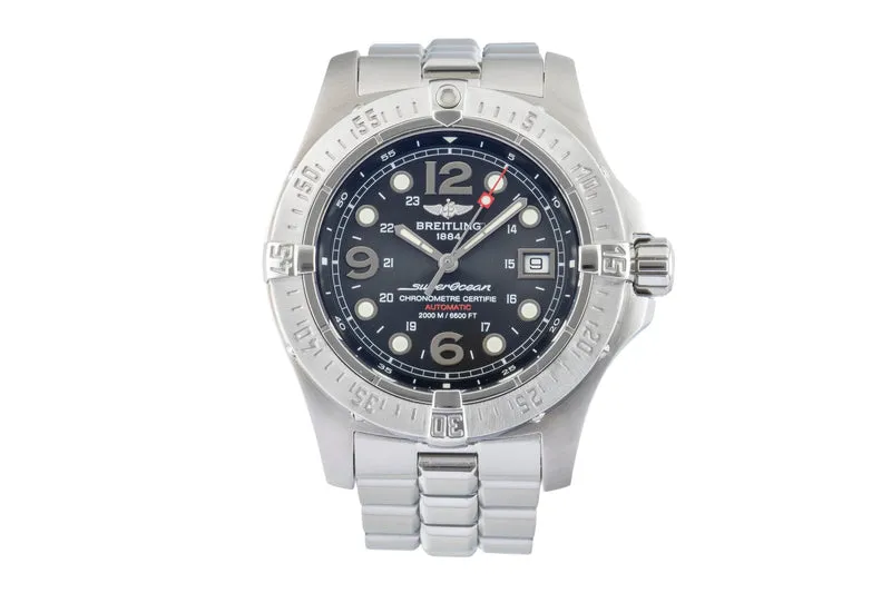 Breitling Superocean steel automatic men's watch A17390 [2601666]