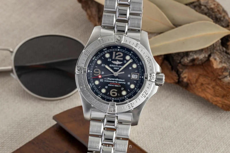 Breitling Superocean steel automatic men's watch A17390 [2601666]
