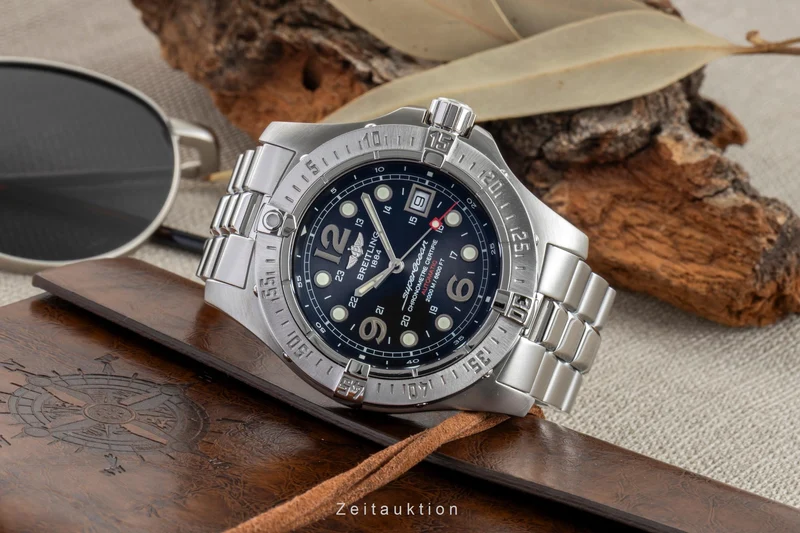 Breitling Superocean steel automatic men's watch A17390 [2601666]