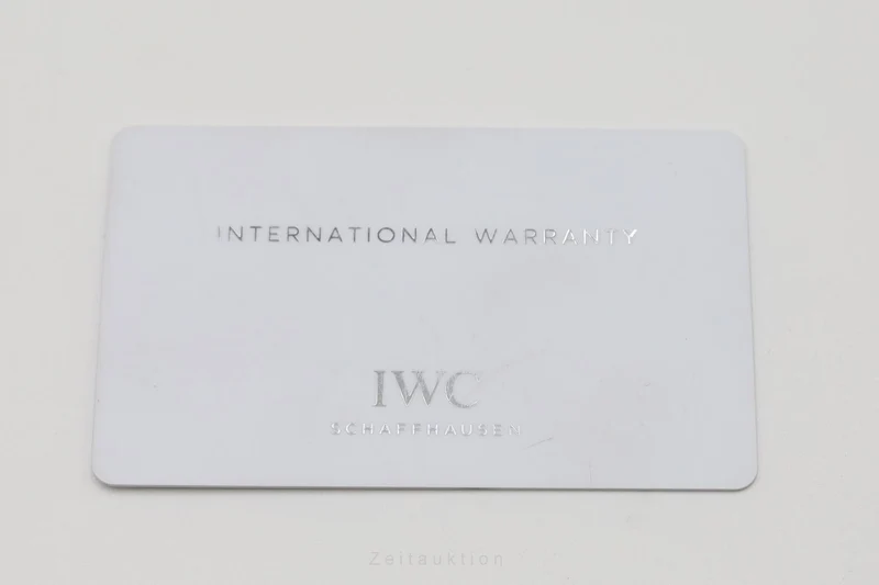 IWC Portugieser chronograph steel automatic men's watch IW371447 LP: 9100EUR [2601187]