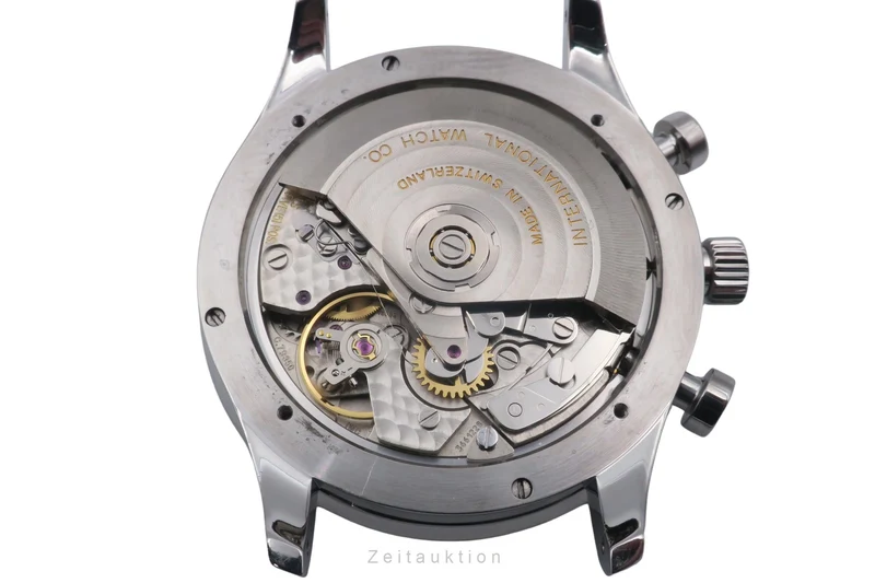 IWC Portugieser chronograph steel automatic men's watch IW371447 LP: 9100EUR [2601187]