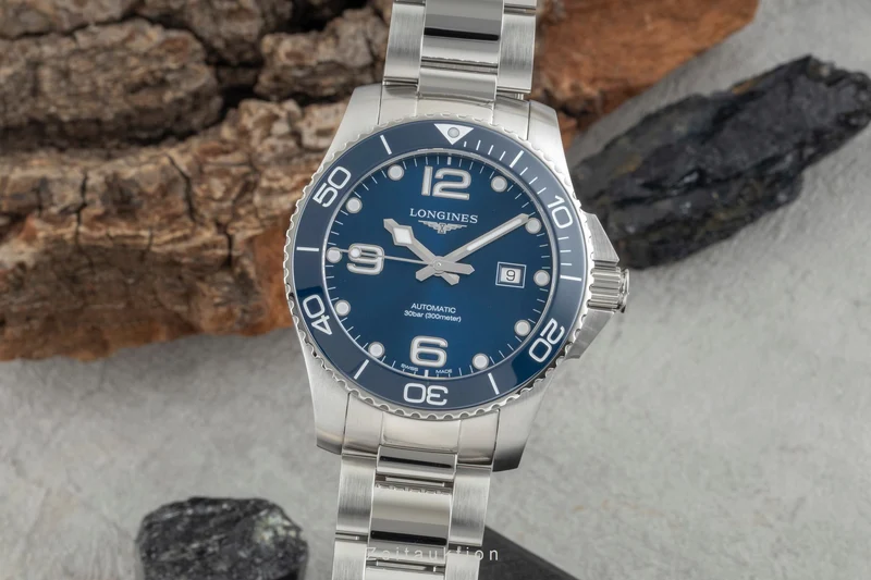 Longines Hydro Conquest steel automatic men's watch L3.782.4.96.6 [2601632]