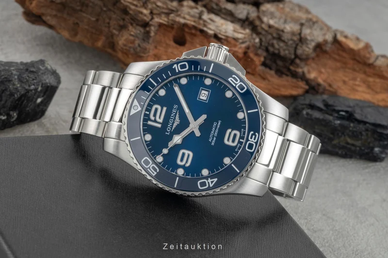 Longines Hydro Conquest steel automatic men's watch L3.782.4.96.6 [2601632]