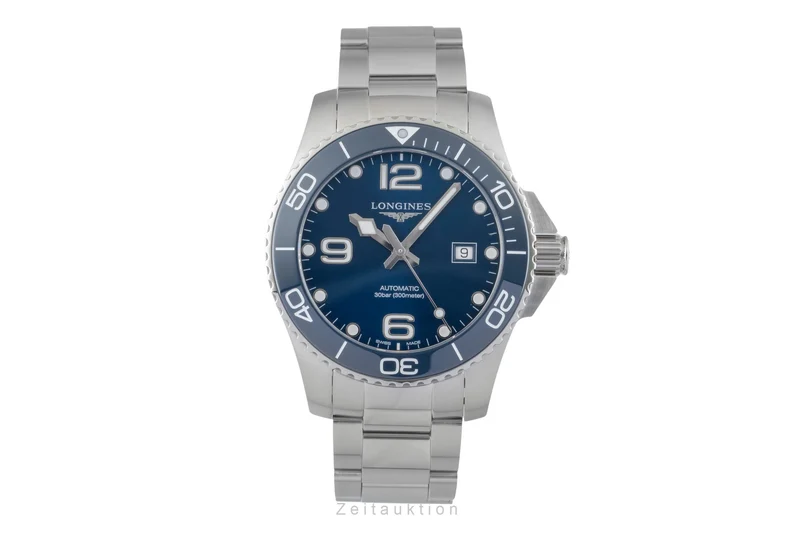 Longines Hydro Conquest steel automatic men's watch L3.782.4.96.6 [2601632]