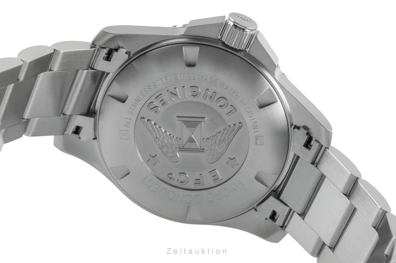 Longines Hydro Conquest steel automatic men's watch L3.782.4.96.6 [2601632]