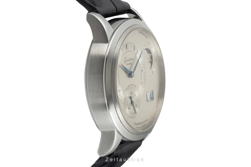 Glashütte PanoMaticLunar steel automatic men's watch 90-02-02-02-04 [2601589]