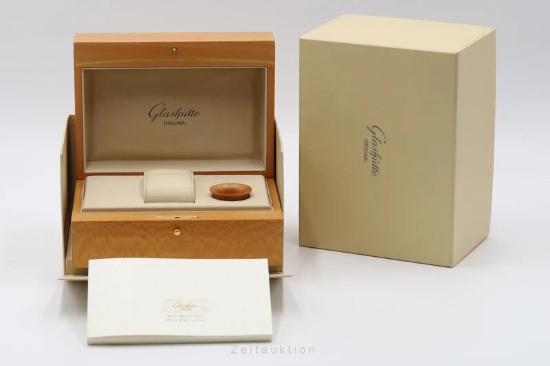 Glashütte PanoMaticLunar steel automatic men's watch 90-02-02-02-04 [2601589]