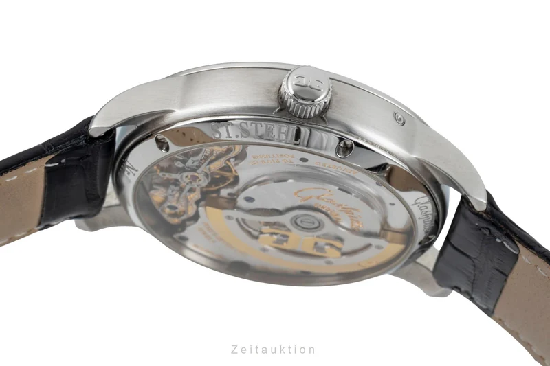 Glashütte PanoMaticLunar steel automatic men's watch 90-02-02-02-04 [2601589]