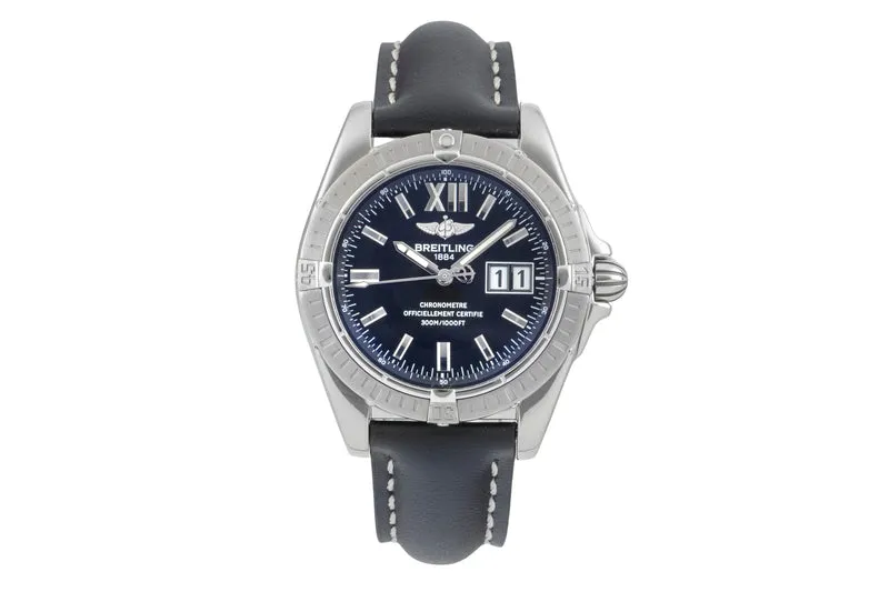Breitling Galactic steel automatic men's watch A49350 [2601616]