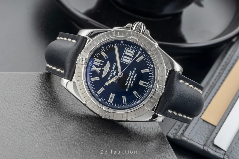 Breitling Galactic steel automatic men's watch A49350 [2601616]