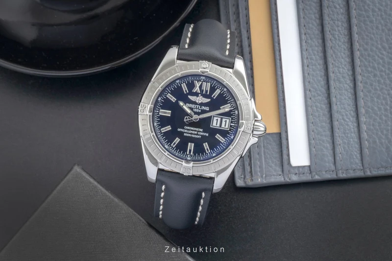 Breitling Galactic steel automatic men's watch A49350 [2601616]