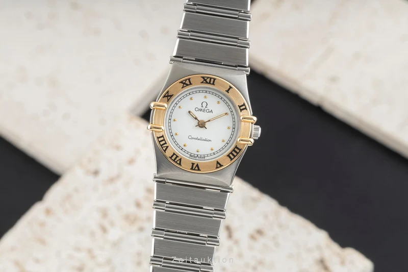 Omega Constellation steel / gold quartz women's watch 795.1080.1 [2601267]