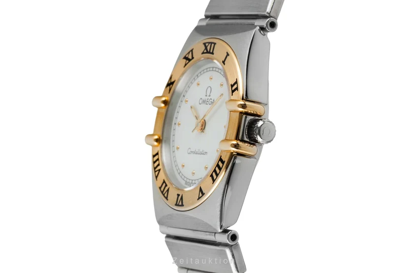 Omega Constellation steel / gold quartz women's watch 795.1080.1 [2601267]