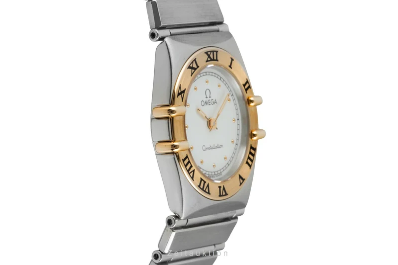 Omega Constellation steel / gold quartz women's watch 795.1080.1 [2601267]