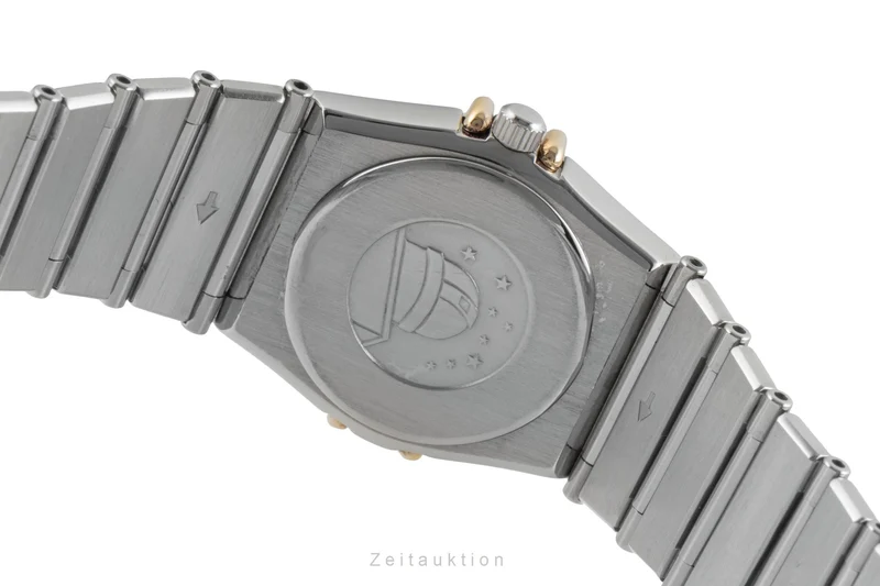 Omega Constellation steel / gold quartz women's watch 795.1080.1 [2601267]