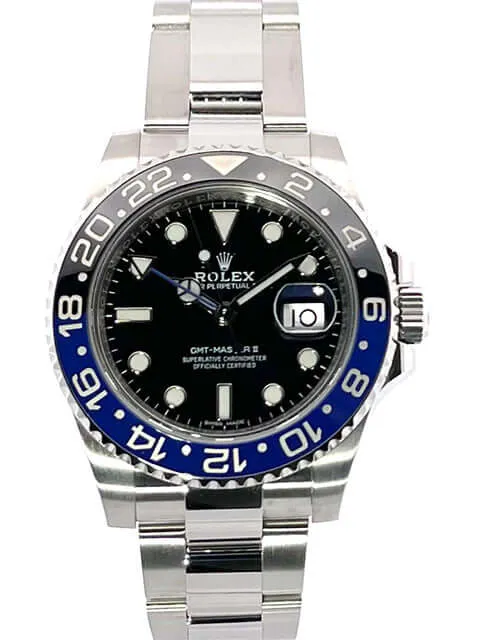Rolex GMT Master II Edelstahl 116710BLNR