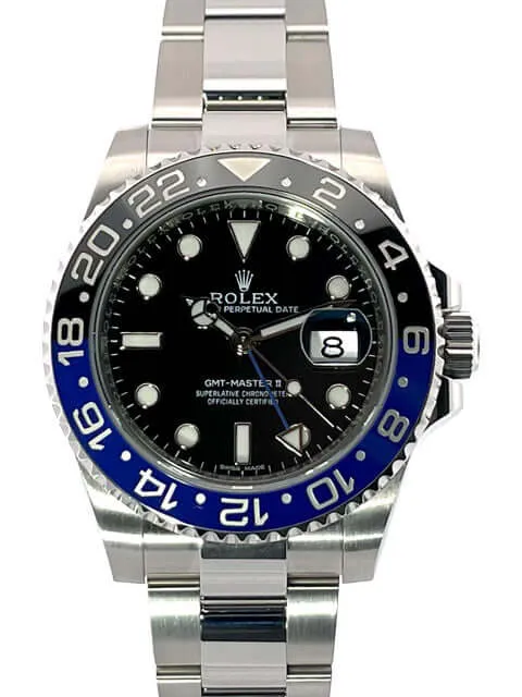 Rolex GMT Master II Edelstahl 116710BLNR