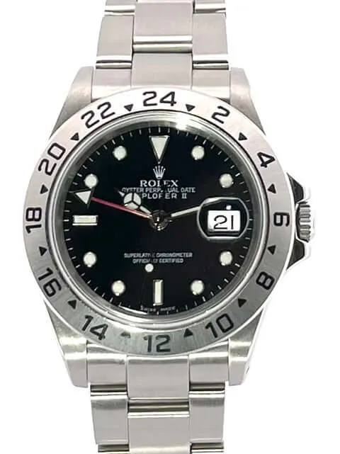 Rolex Explorer II Ref. 16570 Zifferblatt Schwarz