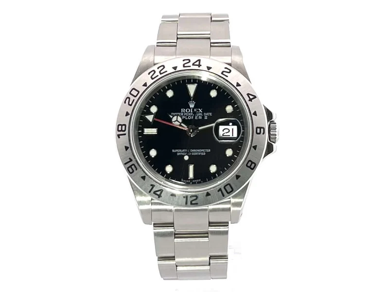 Rolex Explorer II Ref. 16570 Zifferblatt Schwarz