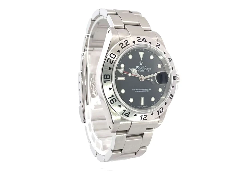 Rolex Explorer II Ref. 16570 Zifferblatt Schwarz