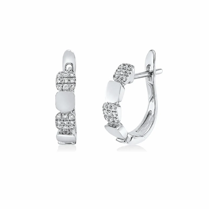 Looi & Co Earrings White Gold (18k) 2U151W8-1