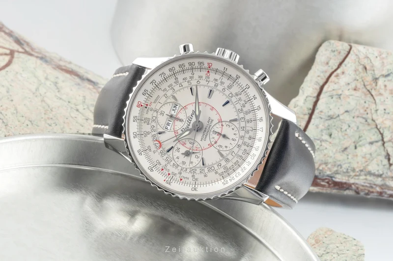 Breitling Montbrillant Datora chronograph steel automatic men's watch A2133012/G518 [2601601]